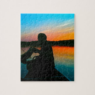 Puzzle Coucher du soleil bas