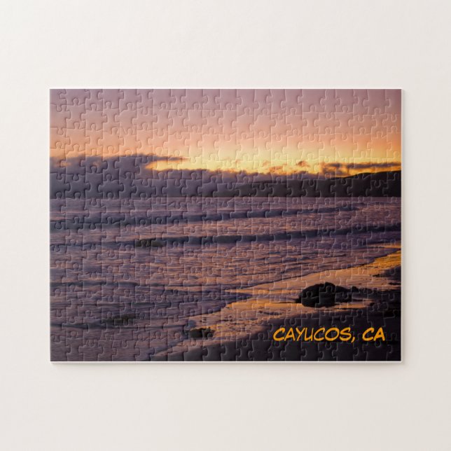 Puzzle Coucher du soleil chez Cayucos (Horizontal)