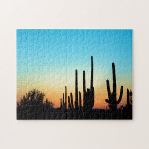Puzzle Coucher du soleil de Saguaro