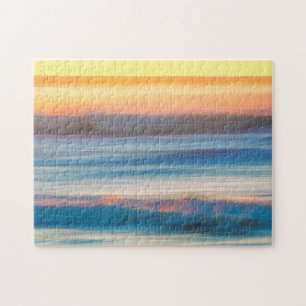 Puzzle Coucher du soleil et océan  Parc d'état de Cape Di