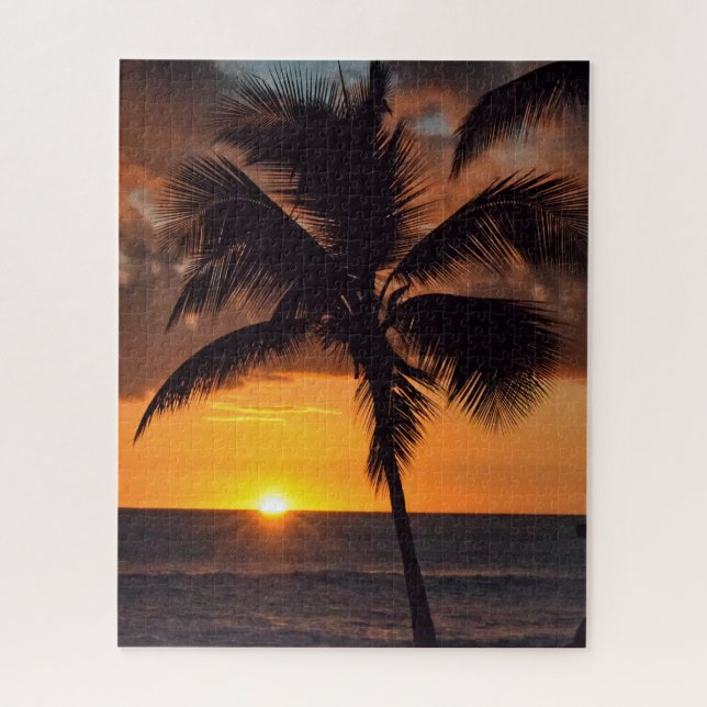 Puzzle Coucher du soleil hawaïen - 16x20 - PC 520 (Vertical)