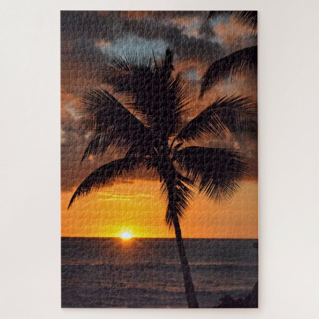 Puzzle Coucher du soleil hawaïen - 20x30 - PC 1014 (Vertical)