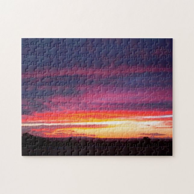 Puzzle Coucher du soleil lumineux (Horizontal)
