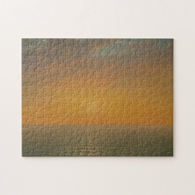 Puzzle Coucher du soleil sur la mer (Horizontal)
