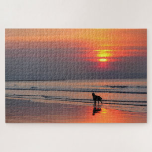 Puzzle Coucher du soleil sur la mer d'Irlande - 20x30 -