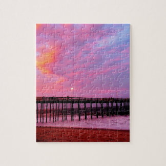 Puzzle Coucher du soleil sur le pilier