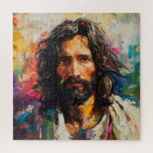 Puzzle Couleur de religion Jésus Christ