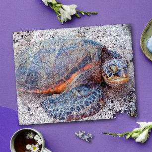Puzzle Couleur Hawaii Honu Sea Turtle Photo Élégante