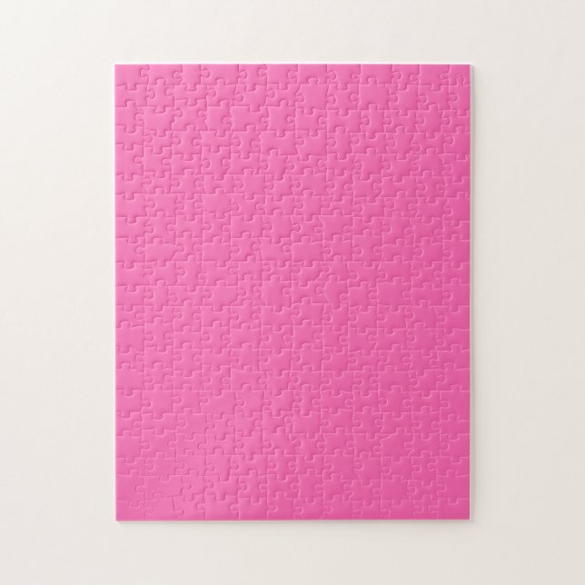 Puzzle Couleur solide rose chaud (Vertical)