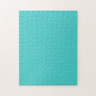 Puzzle Couleur solide turquoise moyenne