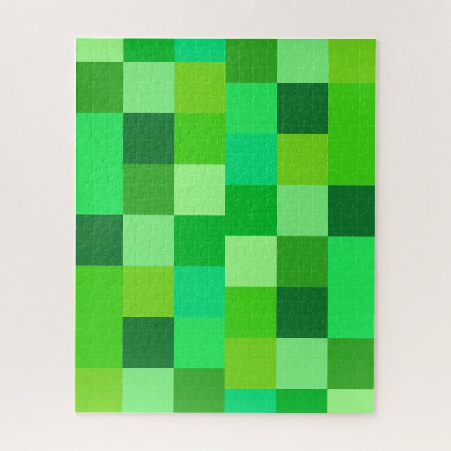 Puzzle couleur verte 16 x 20 (Vertical)