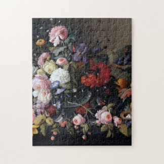 Puzzle Couleur Vintage Fleurs Vase Art Peinture