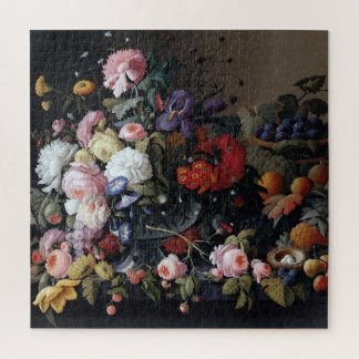 Puzzle Couleur Vintage Fleurs Vase Art Peinture