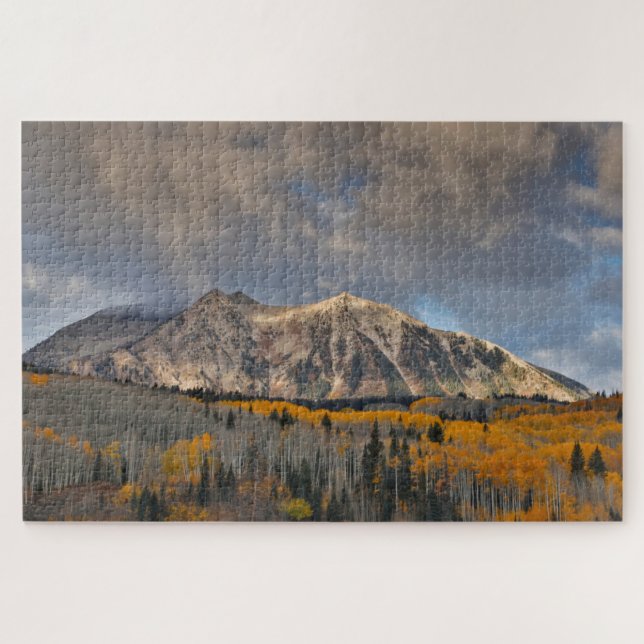 Puzzle Couleurs automnales d'Aspens, col Keebler (Horizontal)