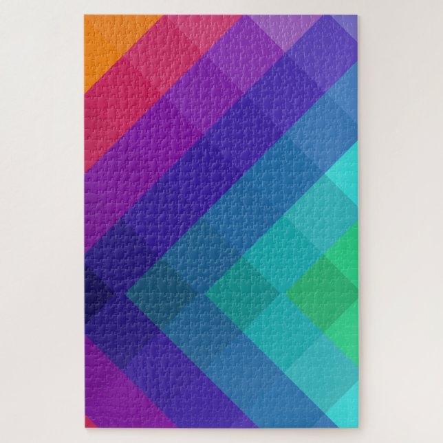 Puzzle Couleurs Cubes (Vertical)