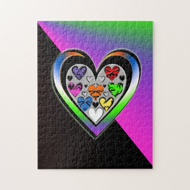 Puzzle Couleurs d'amour (Vertical)