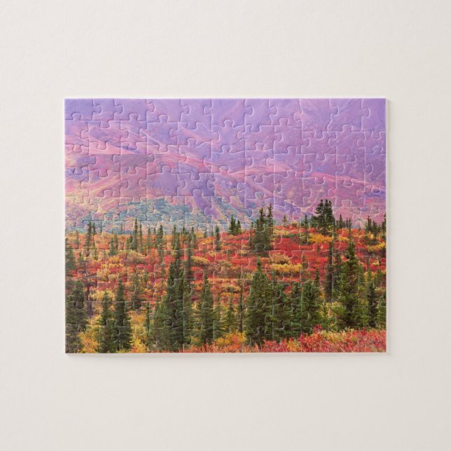 Puzzle Couleurs d'automne dans le parc national Denali (Horizontal)