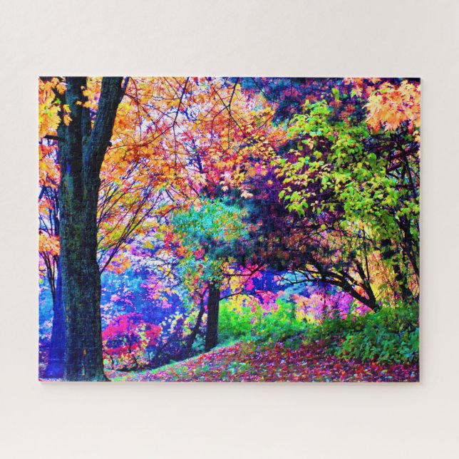 Puzzle Couleurs d'automne fantastiques Feuilles d'automne (Horizontal)