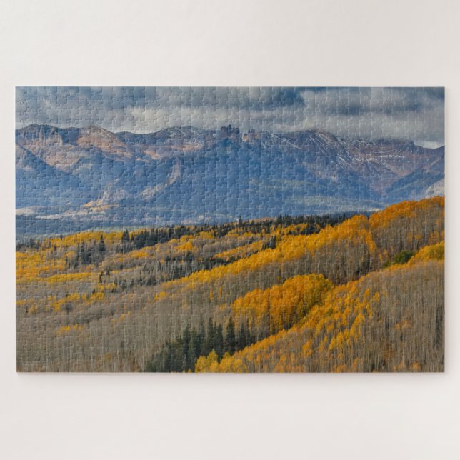Puzzle Couleurs d'automne sur Aspen Groves (Horizontal)