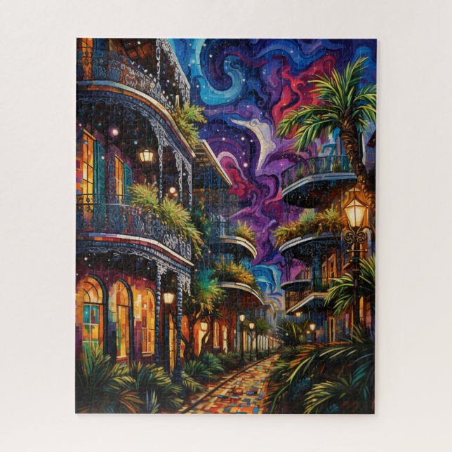 Puzzle Couleurs de Fantasy Mardi Gras  (Vertical)