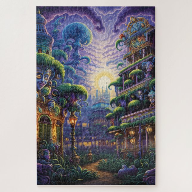 Puzzle Couleurs de Fantasy Mardi Gras  (Vertical)