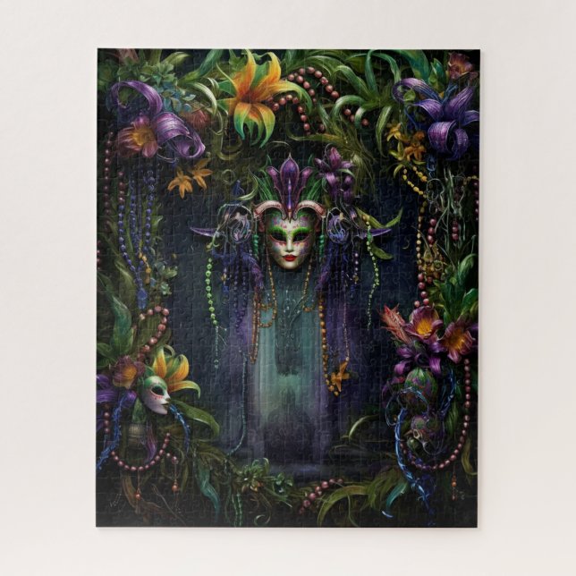 Puzzle Couleurs de Fantasy Mardi Gras  (Vertical)