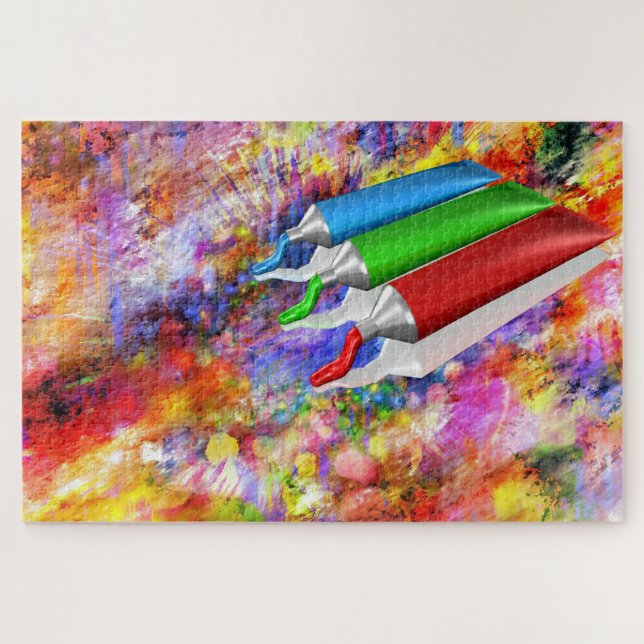 Puzzle Couleurs des peintres (Horizontal)