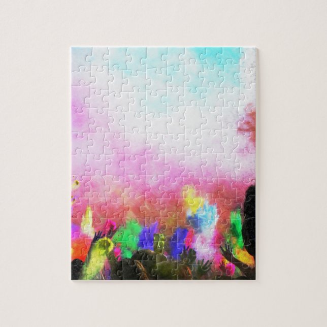 Puzzle Couleurs Holi Falln (Vertical)