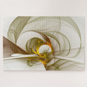 Puzzle Couleurs Métalliques Précieuses Abstraites Moderne