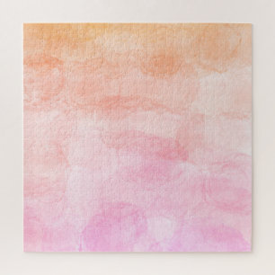 Puzzle Couleurs pastel aquarelle artistique peinte motif