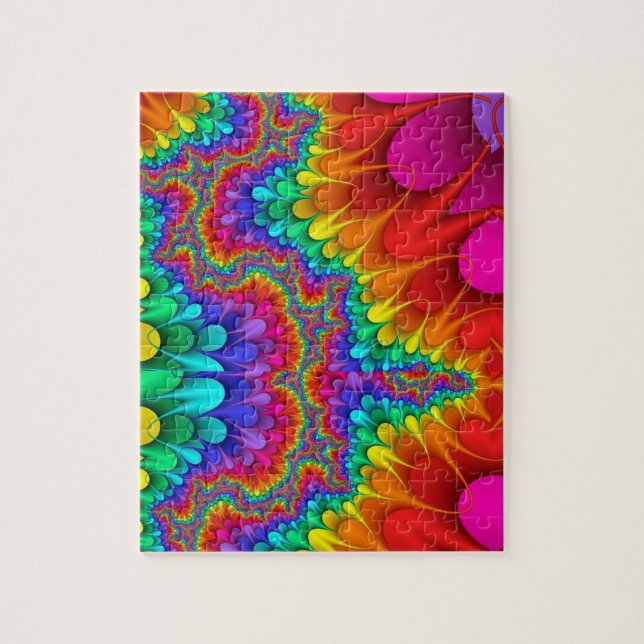 Puzzle Couleurs Tourbillonnantes (Vertical)