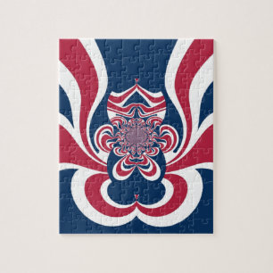 Puzzle Couleurs Unies : Motif Mondial Coloré