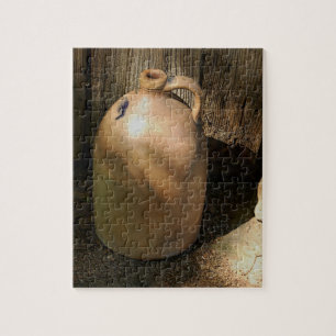 Puzzle Country Wine Jug