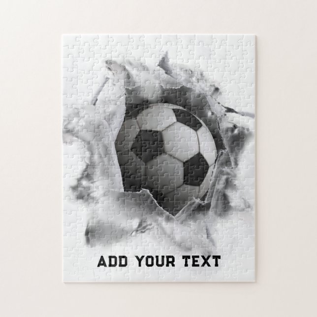 Puzzle Coup de pied de football (Vertical)