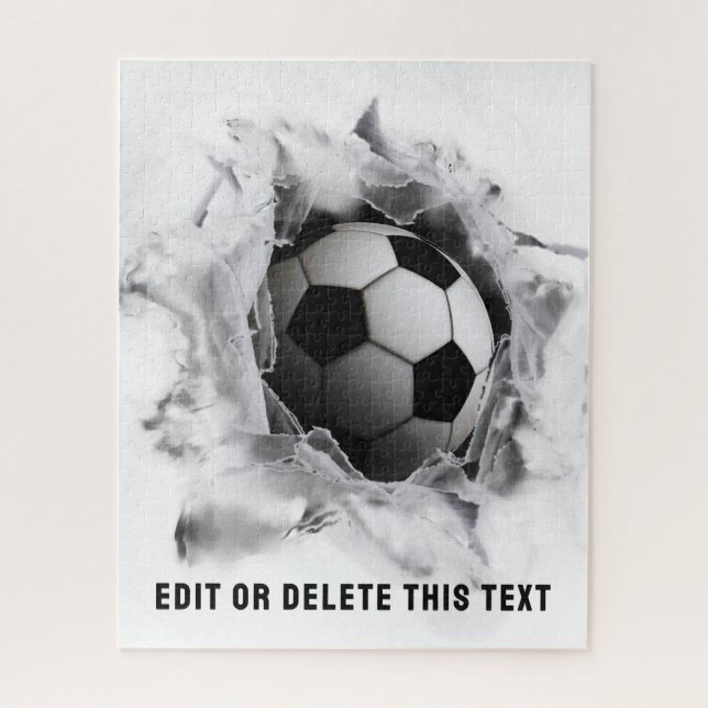 Puzzle Coup de pied de football (Vertical)