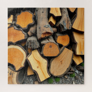 Puzzle Couper le bois