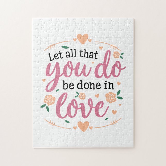 Puzzle Couple Cadeau Let's All That You Do (Vertical)