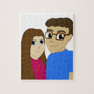 Puzzle Couple chibi