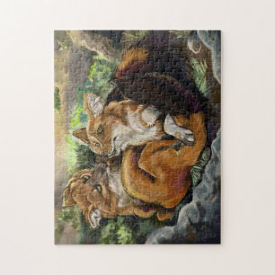 Puzzle Couple de câlin