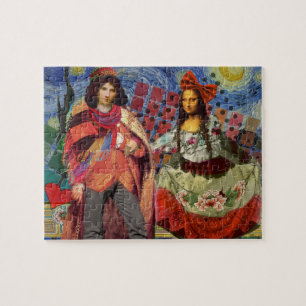 Puzzle Couple de mariage viril fantasque