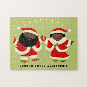 Puzzle Couple de Noël