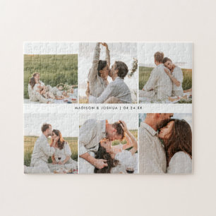 Puzzle Couple Mariage de collection 6 photos moderne pers