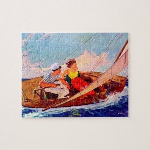 Puzzle Couple Sailing par R.J. Cavaliere
