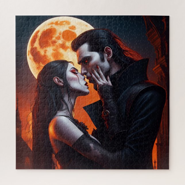 Puzzle couple Vampire (Vertical)