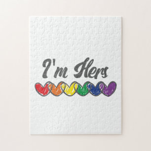 Puzzle Couples Gay Correspondant LGBT Im Hers Gay pride