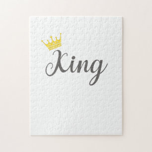 Puzzle Couples jumelés tenues King et Queen Cadeau