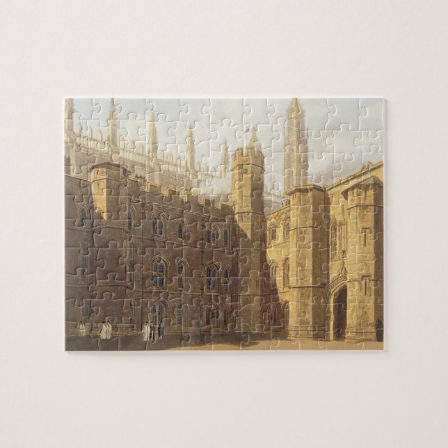 Puzzle Cour de College du Roi, Cambridge, 'du Hist (Horizontal)