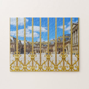 Puzzle Cour du château de Versailles par la porte