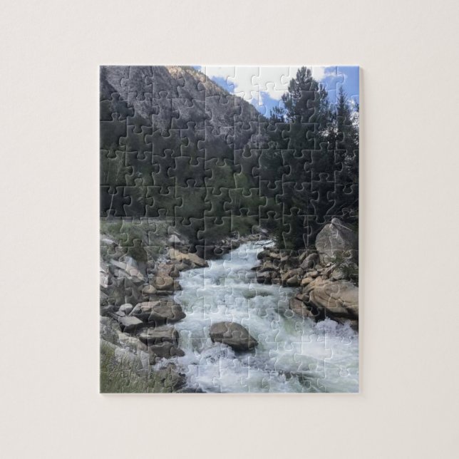 Puzzle Courant de montagne rocheuse (Vertical)
