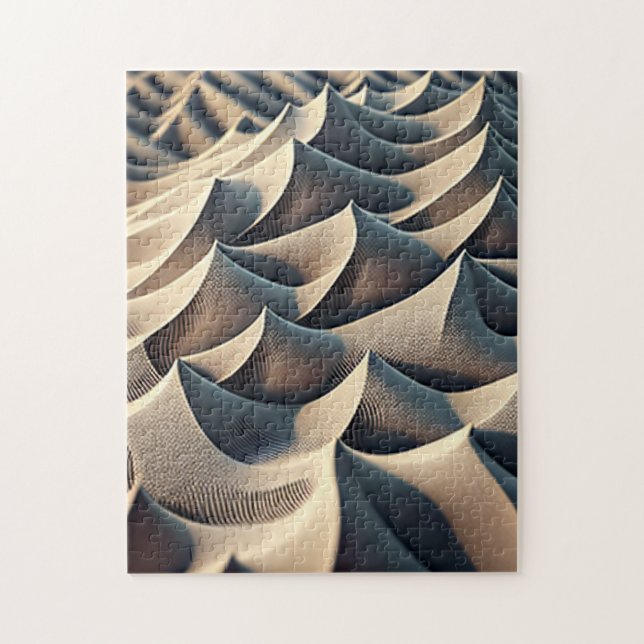 Puzzle Courants Pastel (Vertical)